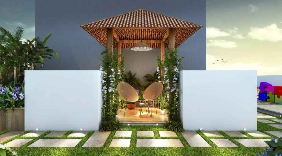 Shristi-Residency-Amenities-Gazebo-Seating