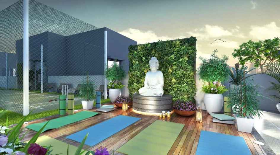 Shristi-Residency-Amenities-Meditation-Area